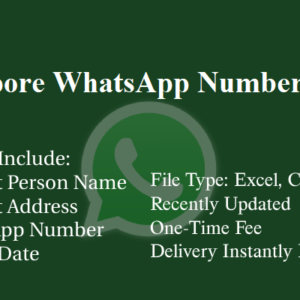 Singapore whatsapp database