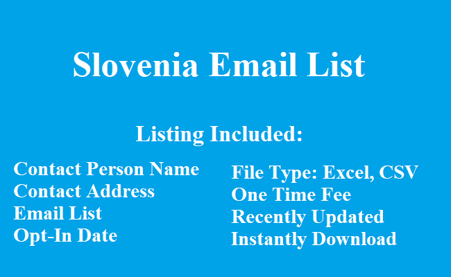 Slovenia Email List