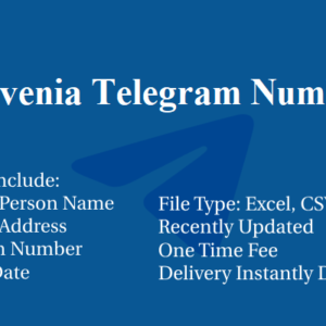 Slovenia telegram database