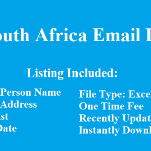 South Africa email list