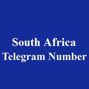 South Africa telegram number