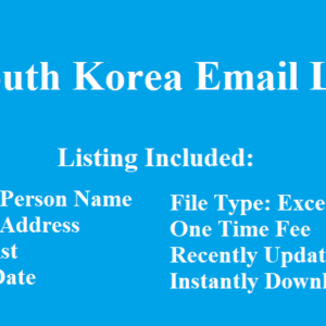 South Korea email list