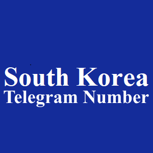 South Korea telegram number