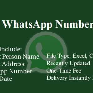 Spain whatsapp number database