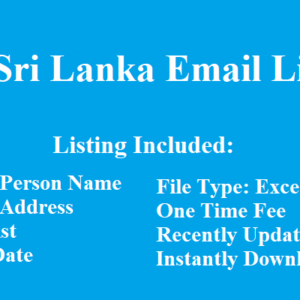 Sri Lanka email list