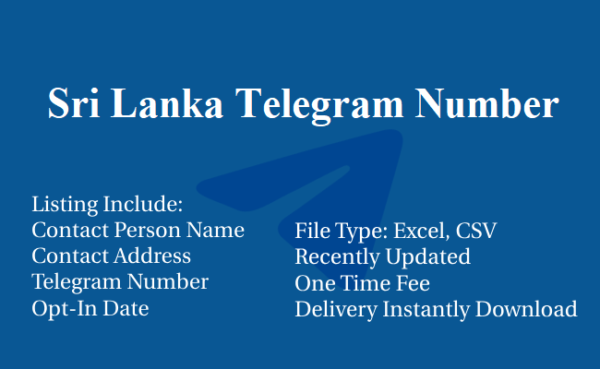 Sri Lanka telegram database