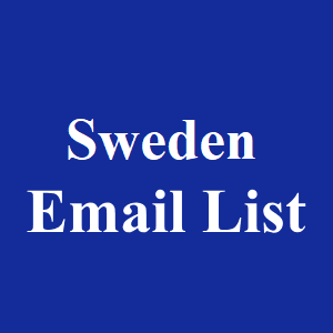 瑞典电子邮件列表