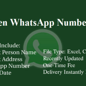 Sweden whatsapp number database