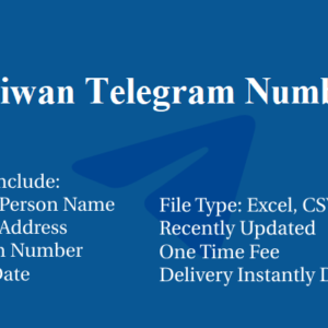 Taiwan telegram database