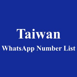 台湾 WhatsApp 号码列表