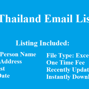 Thailand email list