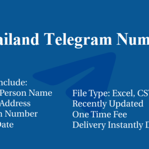 Thailand telegram database