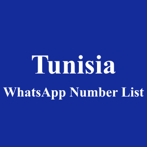 突尼斯 WhatsApp 号码列表