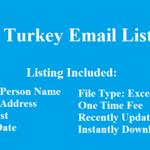 Turkey email list