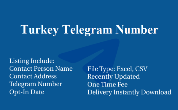 Turkey telegram database