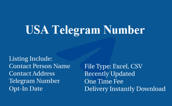 United States of America telegram database