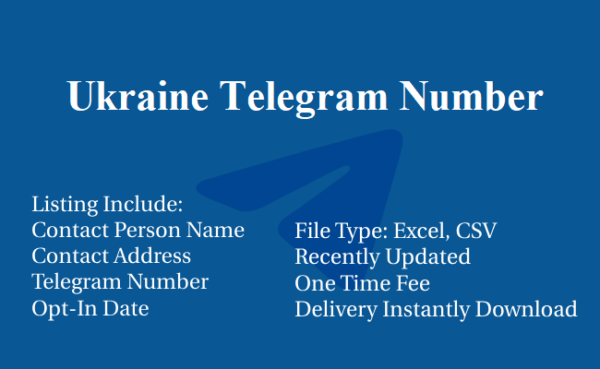 Ukraine telegram database