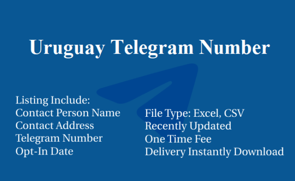 Uruguay telegram database