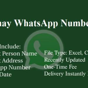 Uruguay whatsapp database