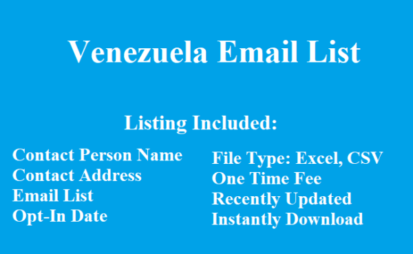 Venezuela email list