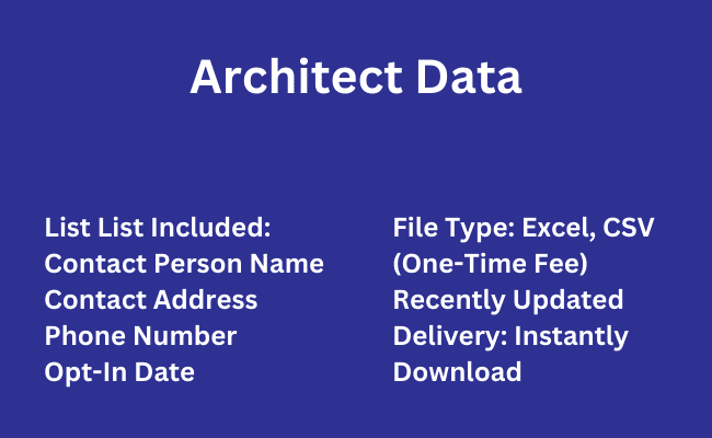 Architect Data