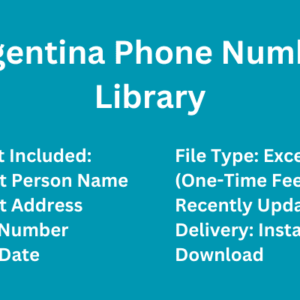 Argentina phone number library