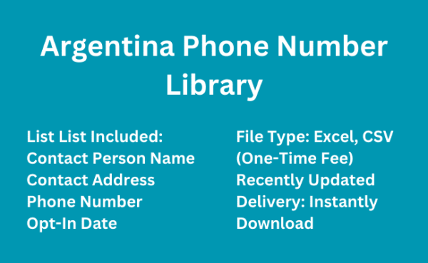 Argentina phone number library