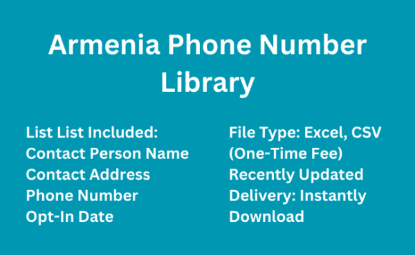 Armenia phone number library