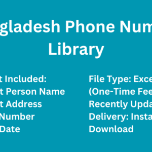 Bangladesh phone number library