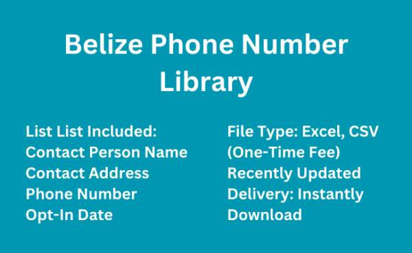 Belize phone number library