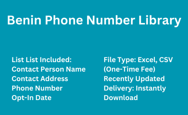 Benin phone number library