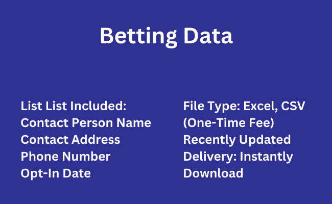 Betting Data