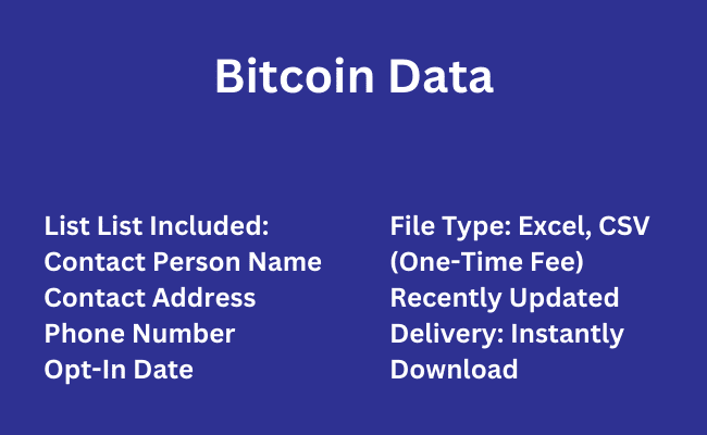 Bitcoin Data