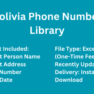 Bolivia phone number library