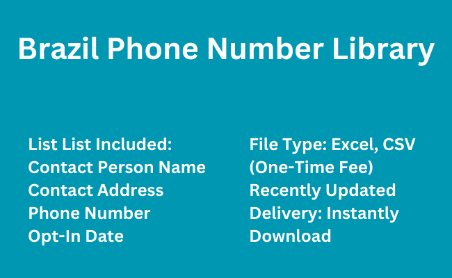 Brazil Phone Number Library