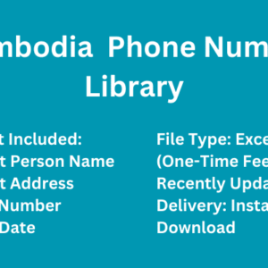 Cambodia phone number library