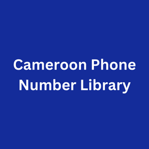 Cameroon Phone Number Library