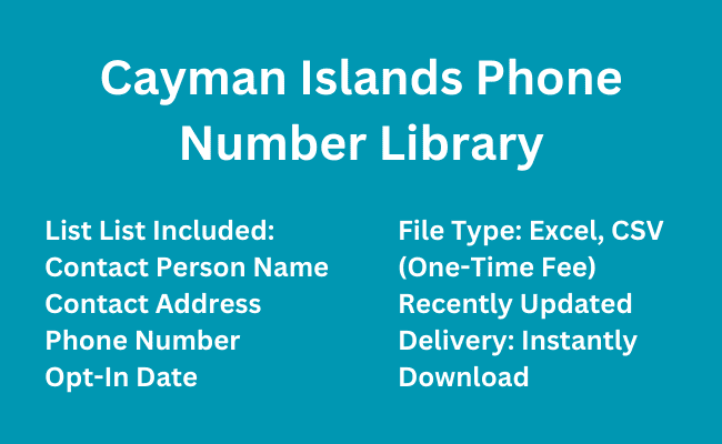 Cayman Islands phone number library