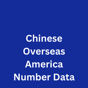 Chinese Overseas America Number Data