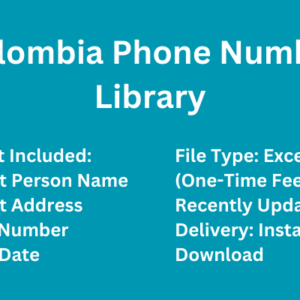 Colombia phone number library