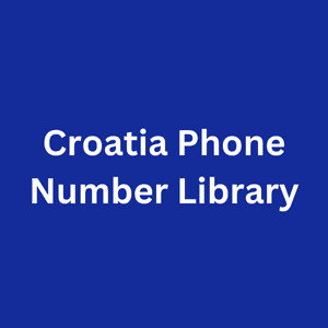 Croatia Phone Number Library