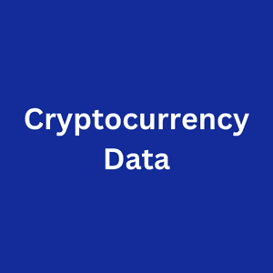 Cryptocurrency Data