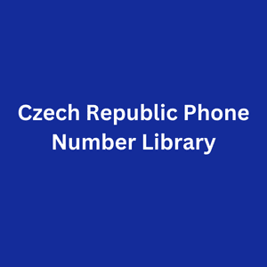 Czech Republic Phone Number Library