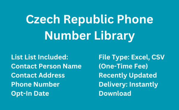 Czech Republic phone number library