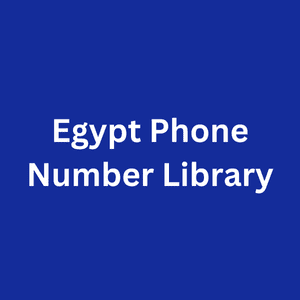 Egypt Phone Number Library