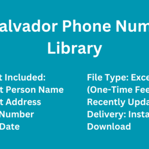 El Salvador phone number library