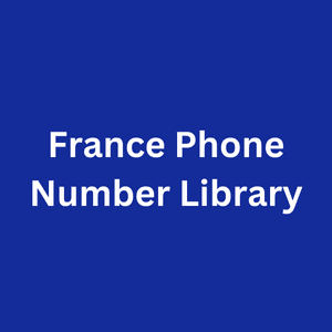 France Phone Number Library