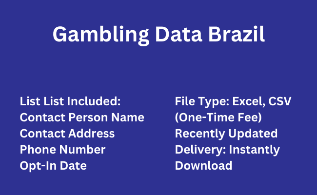 Gambling Data Brazil