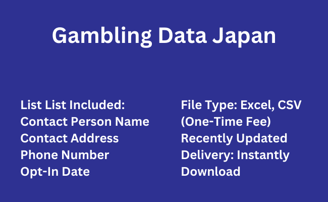 Gambling Data Japan