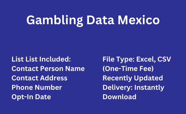 Gambling Data Mexico